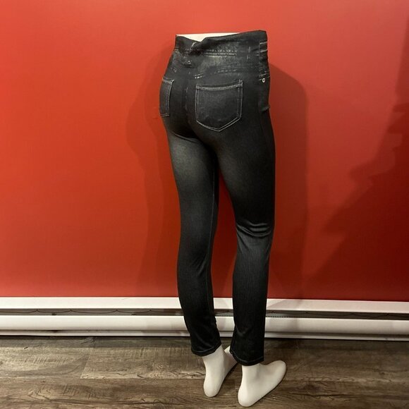 ⭐4 FOR $20⭐ Ligging Women's Denim-Look Leggings - Size L/XL - Picture 2 of 3